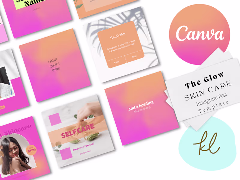 Cover image for Instagram Design Template 