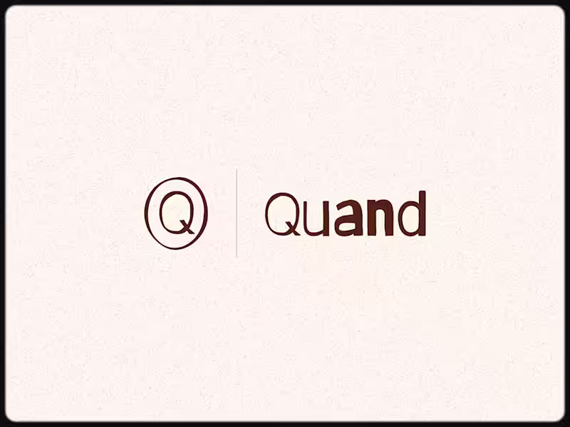 Cover image for Quant Logo Design