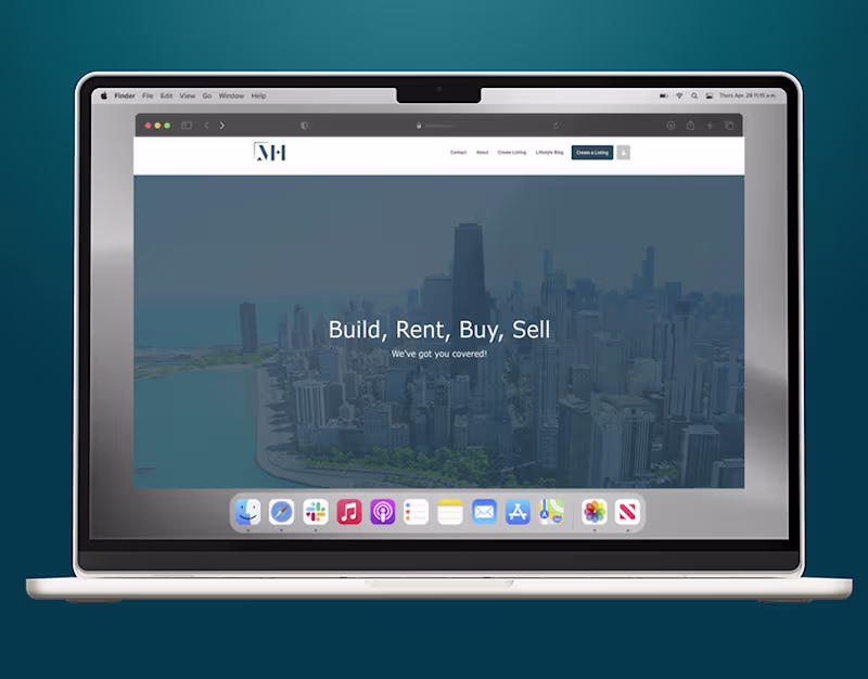 Cover image for Real Estate Website Design