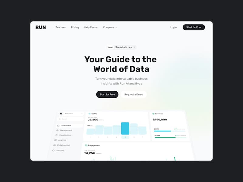 Cover image for RUN — Saas & Ai Startup Framer Template