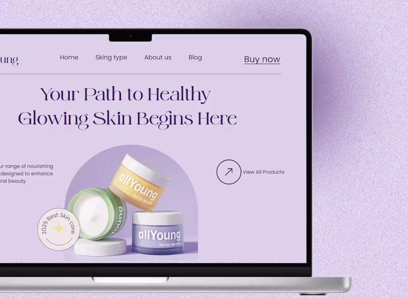 Cover image for Allyoung Cosmetics UI/UX Redesign