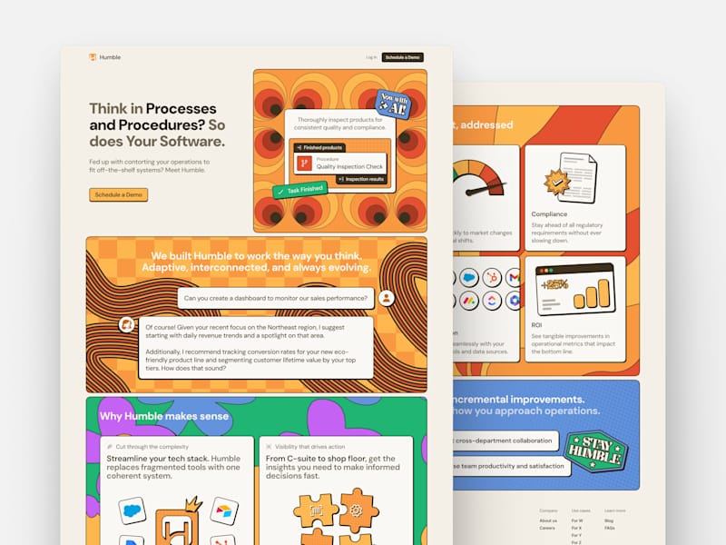 Cover image for Humble – Website Design
