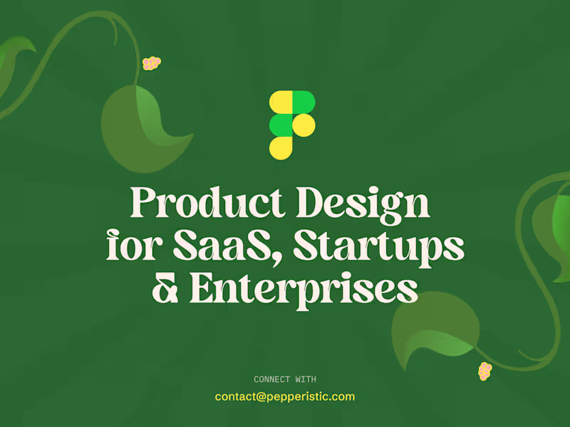 Cover image for Web App Design (Saas, Enterprise, MVP, B2B, B2C)