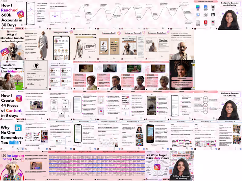 Cover image for Instagram & LinkedIn Carousels - 3