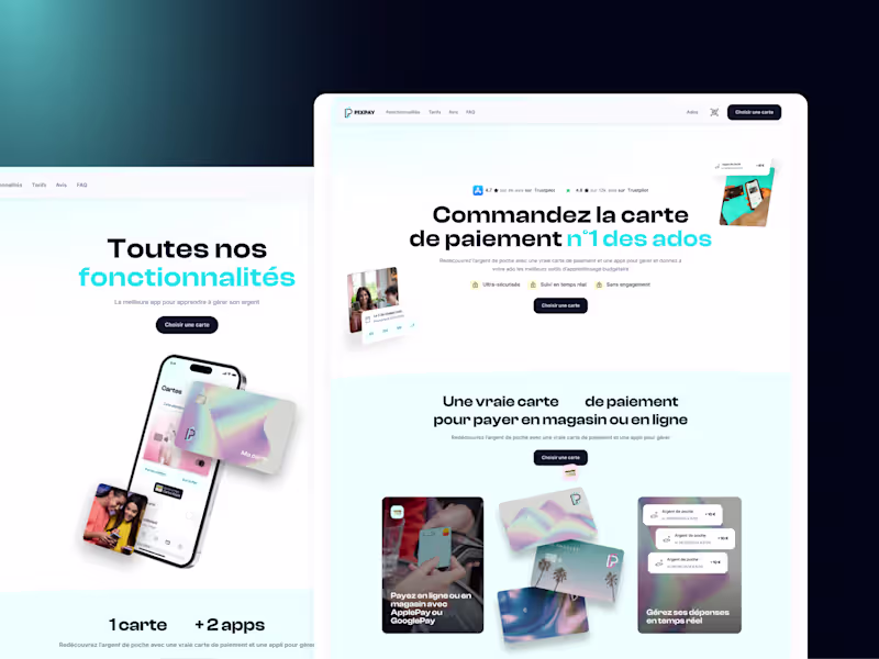 Cover image for Pixpay Website Redesign and Migration to Webflow