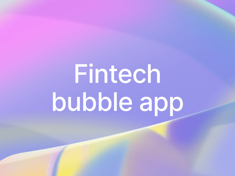 Cover image for Fintech app
