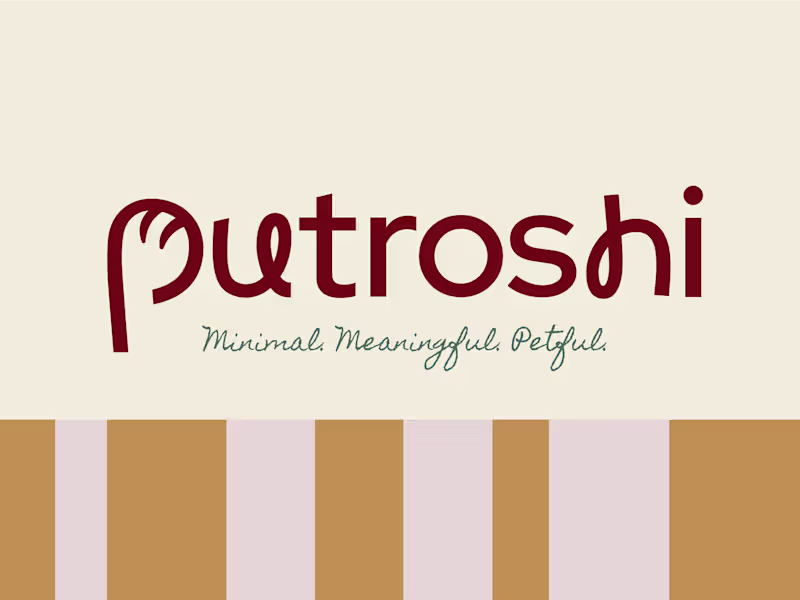 Cover image for Putroshi Petshop — Logo and Visual Identity