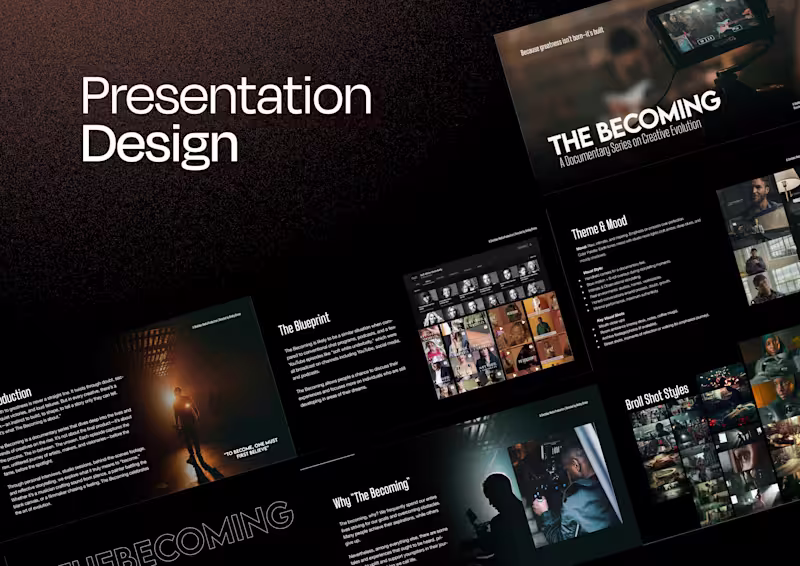 Cover image for Documentary Pitch Deck & Visual