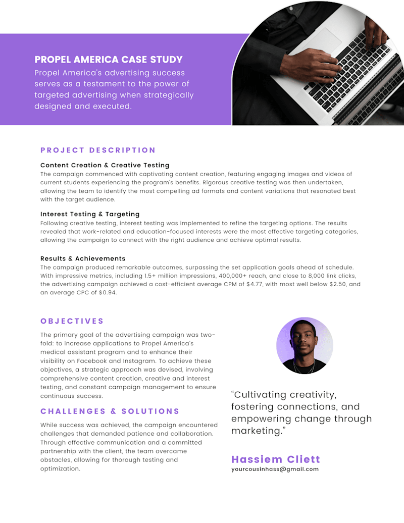Cover image for Nonprofit Ads Case Study