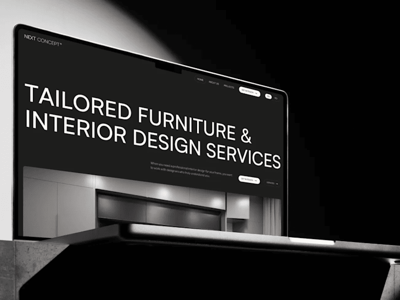 Cover image for Next Concept Design | Figma Design & Webflow Development