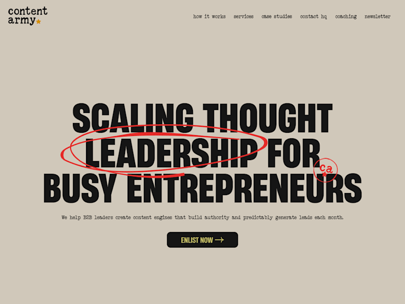 Cover image for Content Army