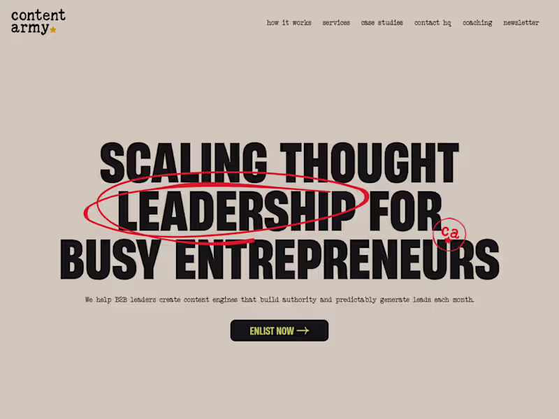 Cover image for Content Army