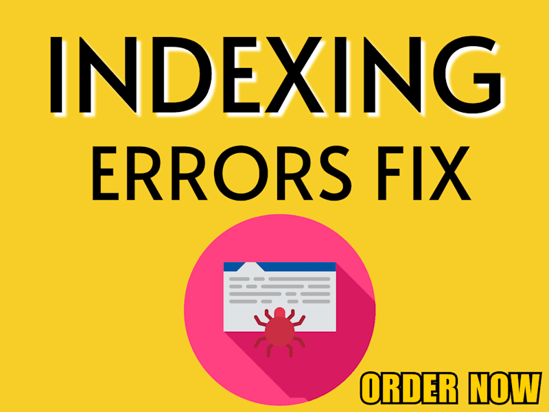 Cover image for I will fix indexing errors on your webpage by manually auditing