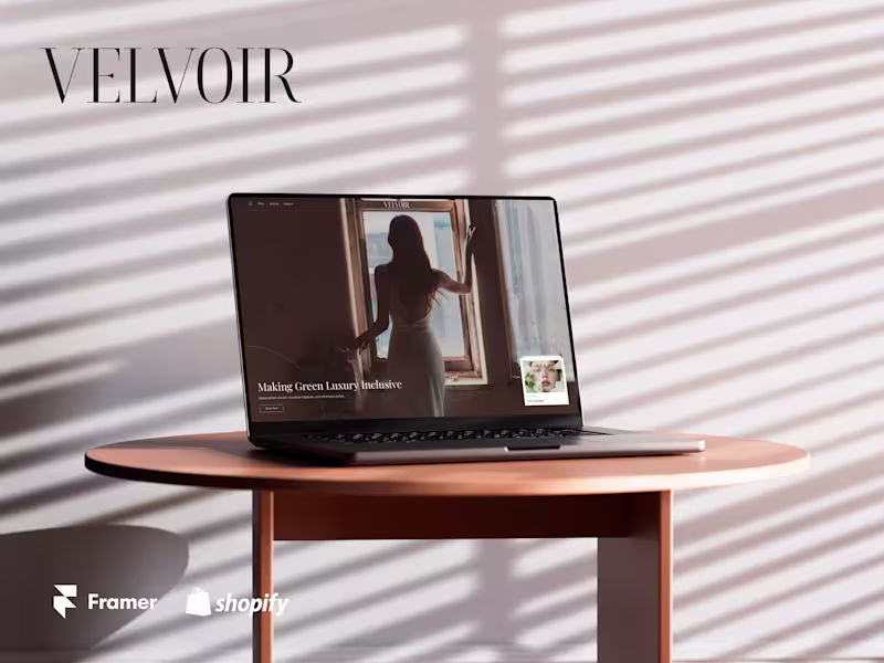Cover image for Velvoir-Modern Fashion eCommerce Template