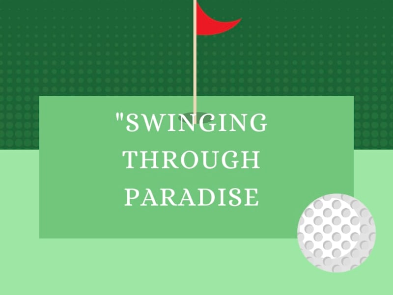 Cover image for Swinging through paradise