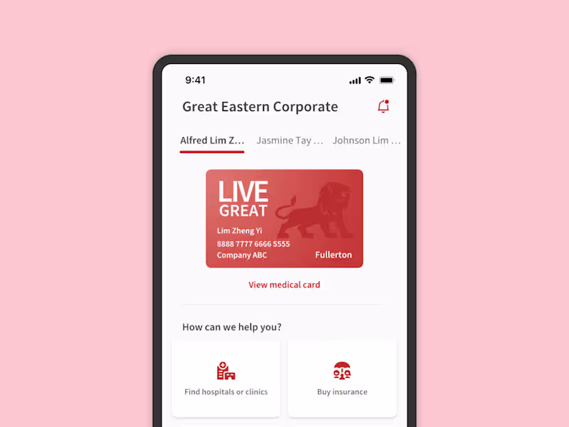 Cover image for Designing app and web portals for enhanced insurance services