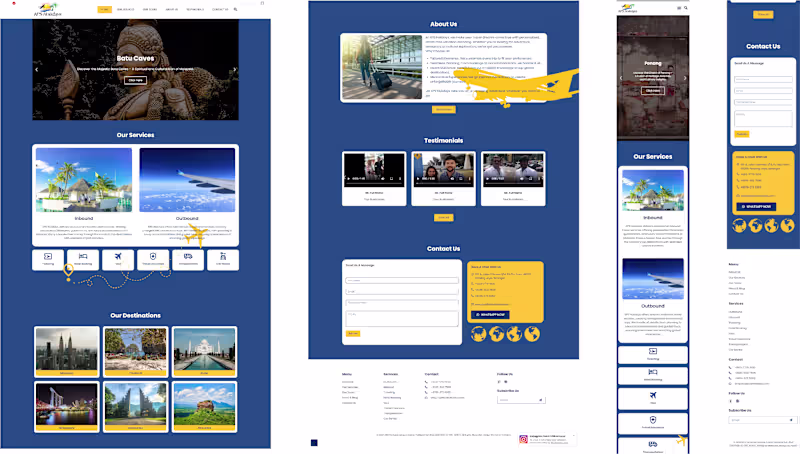Cover image for KPS Holidays Website