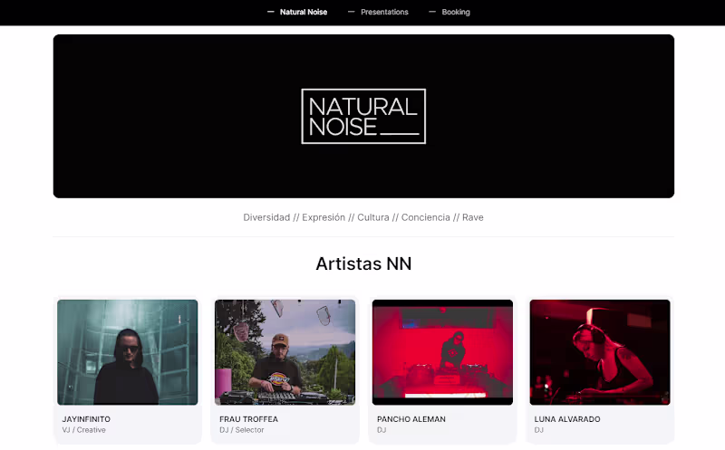 Cover image for Natura Noise PressKit