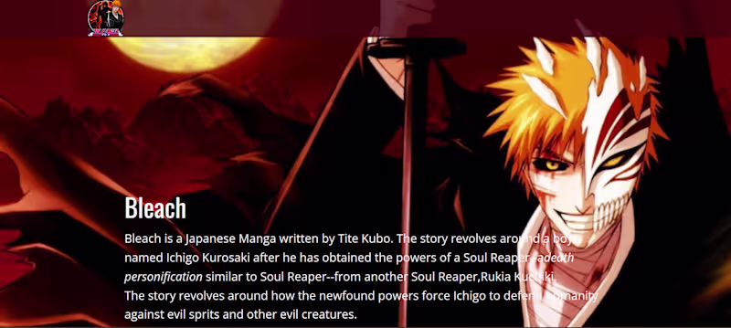 Cover image for funanimepage
An anime page with details