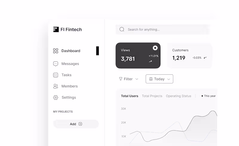 Cover image for Fintech Dash — Management Tracking Tool