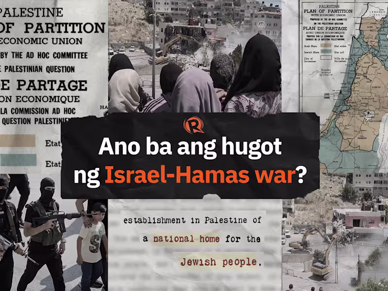 Cover image for Ano ba ang hugot ng Israel-Hamas war? — Cara Angeline Oliver | …