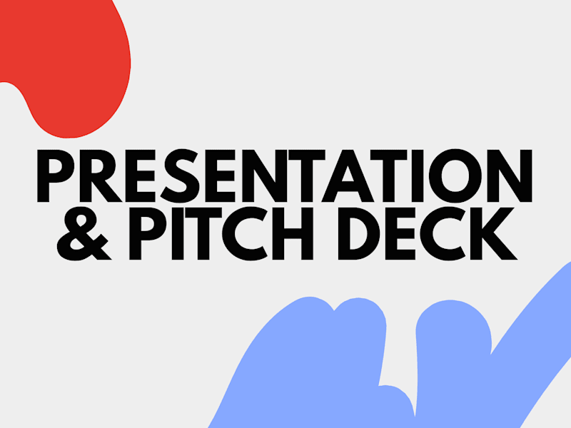 Cover image for Presentation & Pitch Deck Design