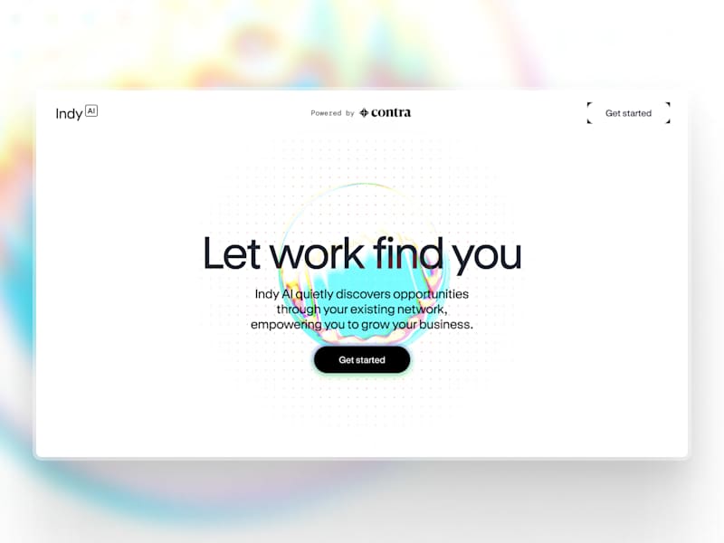 Cover image for Indy AI Framer Site & Identity