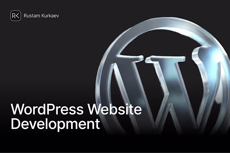 Cover image for WordPress Website Development