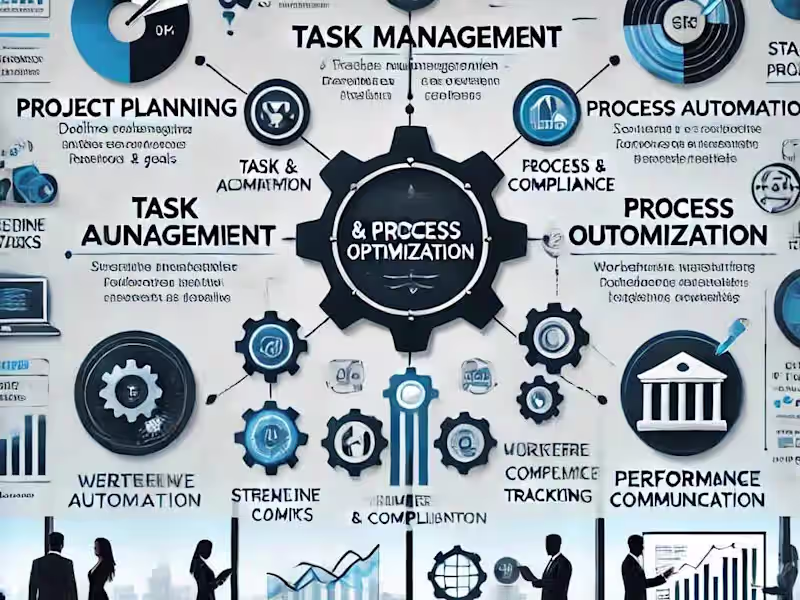 Cover image for  Project Management & Process Optimization