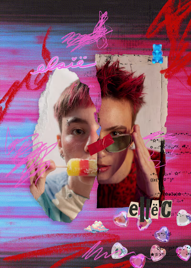 Cover image for New work ✦ Elle C / Elsie — two voices, one body. I created ...