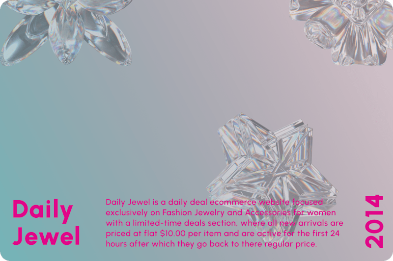 Cover image for Daily Jewel Magento Store [2014]
