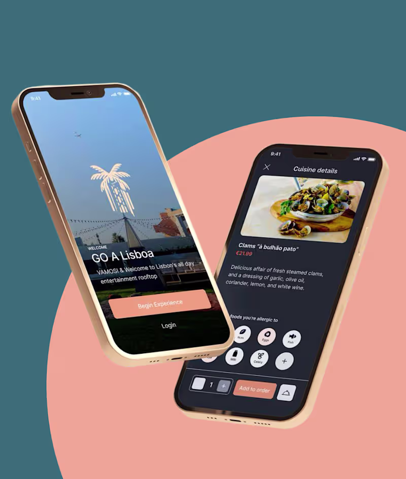 Cover image for GO A Lisboa Mobile App Design