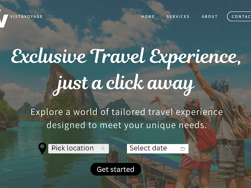 Cover image for Conversion-Driven Travel and Tourism landing page