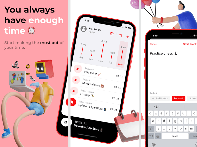 Cover image for Time Tracker - Pomodoro 
