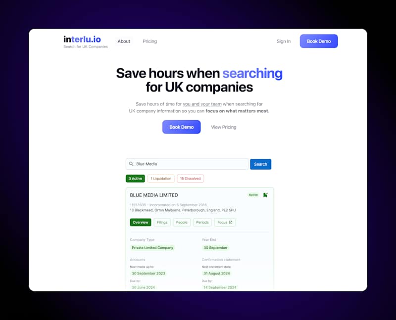 Cover image for Interlu Website & SaaS Product