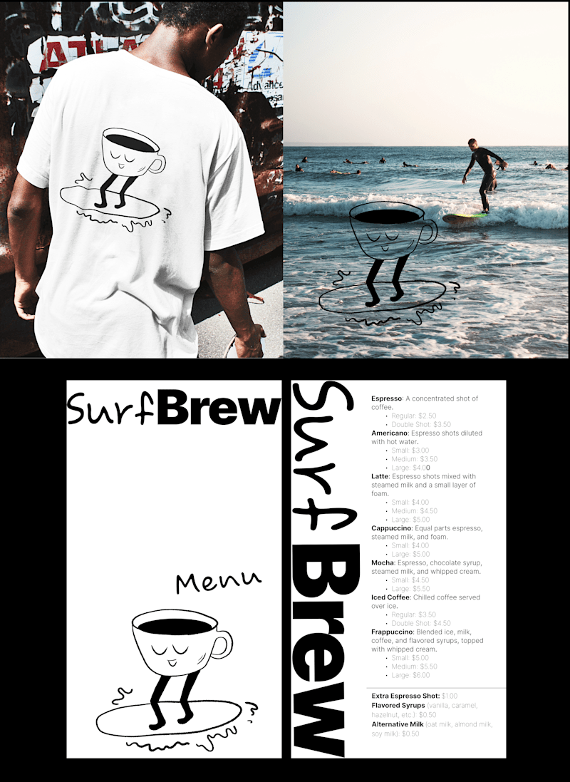 Cover image for Surf Brew— Coffee on Behance