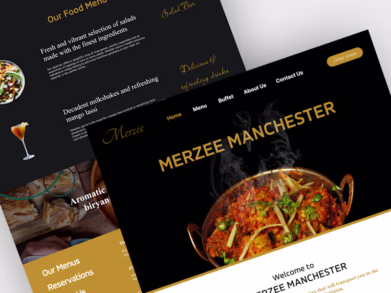 Cover image for Website UI UX Design