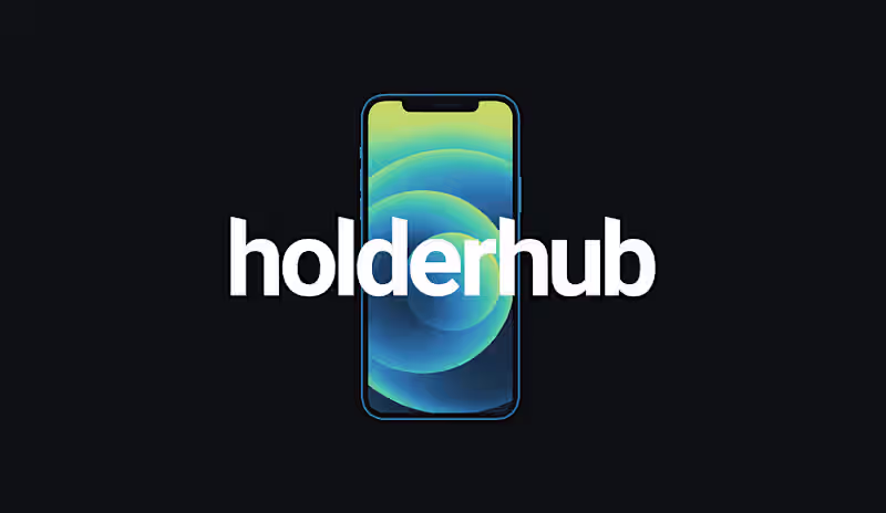 Cover image for Holderhub - Visual Identity on Behance