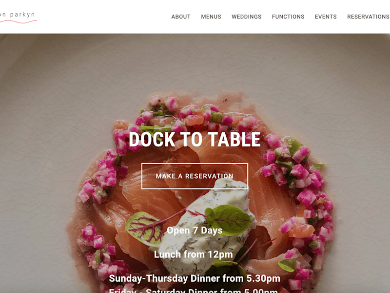 Cover image for Fish on Parkyn Website Redesign