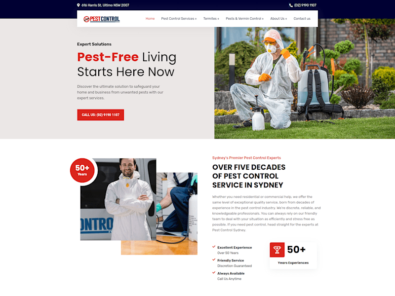 Cover image for Pest Control Sydney