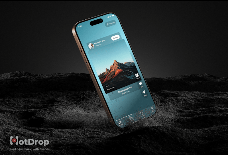 Cover image for HotDrop : Music Discovery Platform