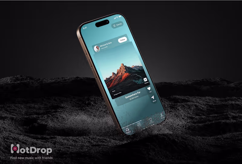 Cover image for HotDrop : Music Discovery Platform
