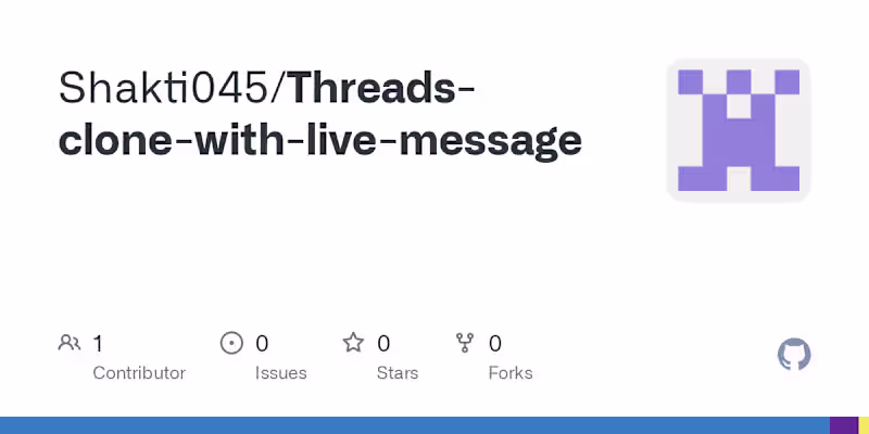 Cover image for Threads Web App