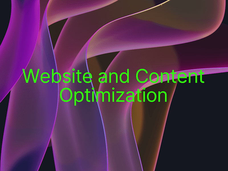 Cover image for Website and content optimization