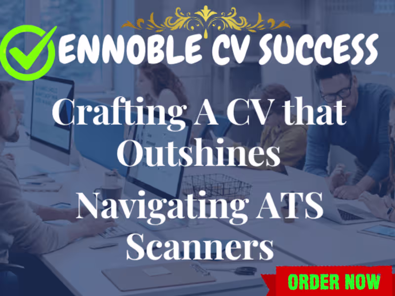 Cover image for i write professional resume service to land your dream job