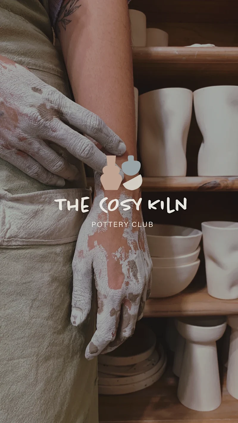 Cover image for The Cosy Kiln: Pottery Club Logo & Visual Identity