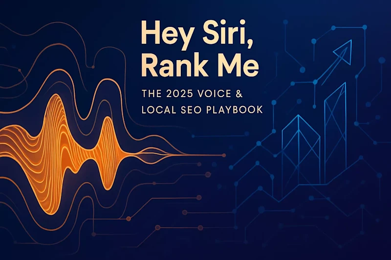 Cover image for Hey Siri, Rank Me: The 2025 Voice & Local SEO Playbook