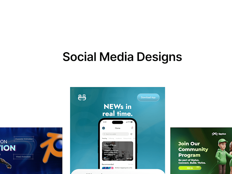 Cover image for Social Media Designs Portfolio