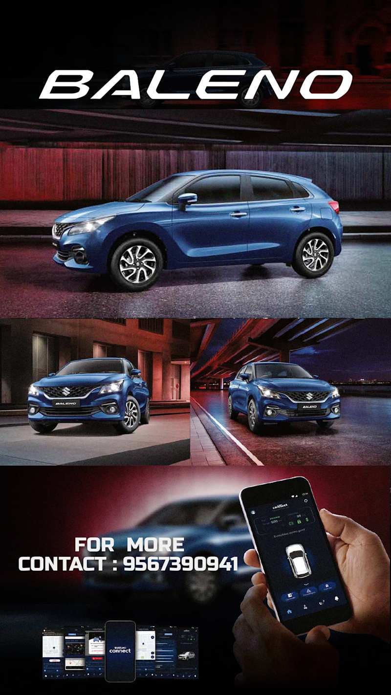 Cover image for Maruti Suzuki Baleno Social Media Design