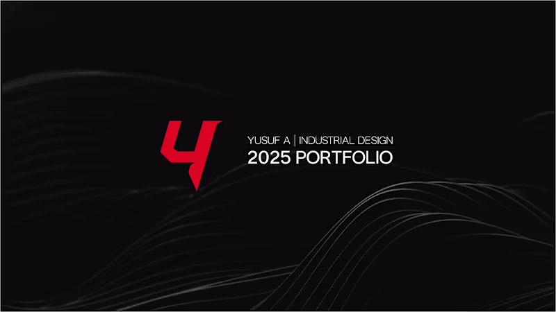 Cover image for 2025 Industrial Design Portfolio